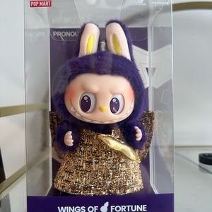 POP MART labubu x pronounce “Wings of Fortune”.
